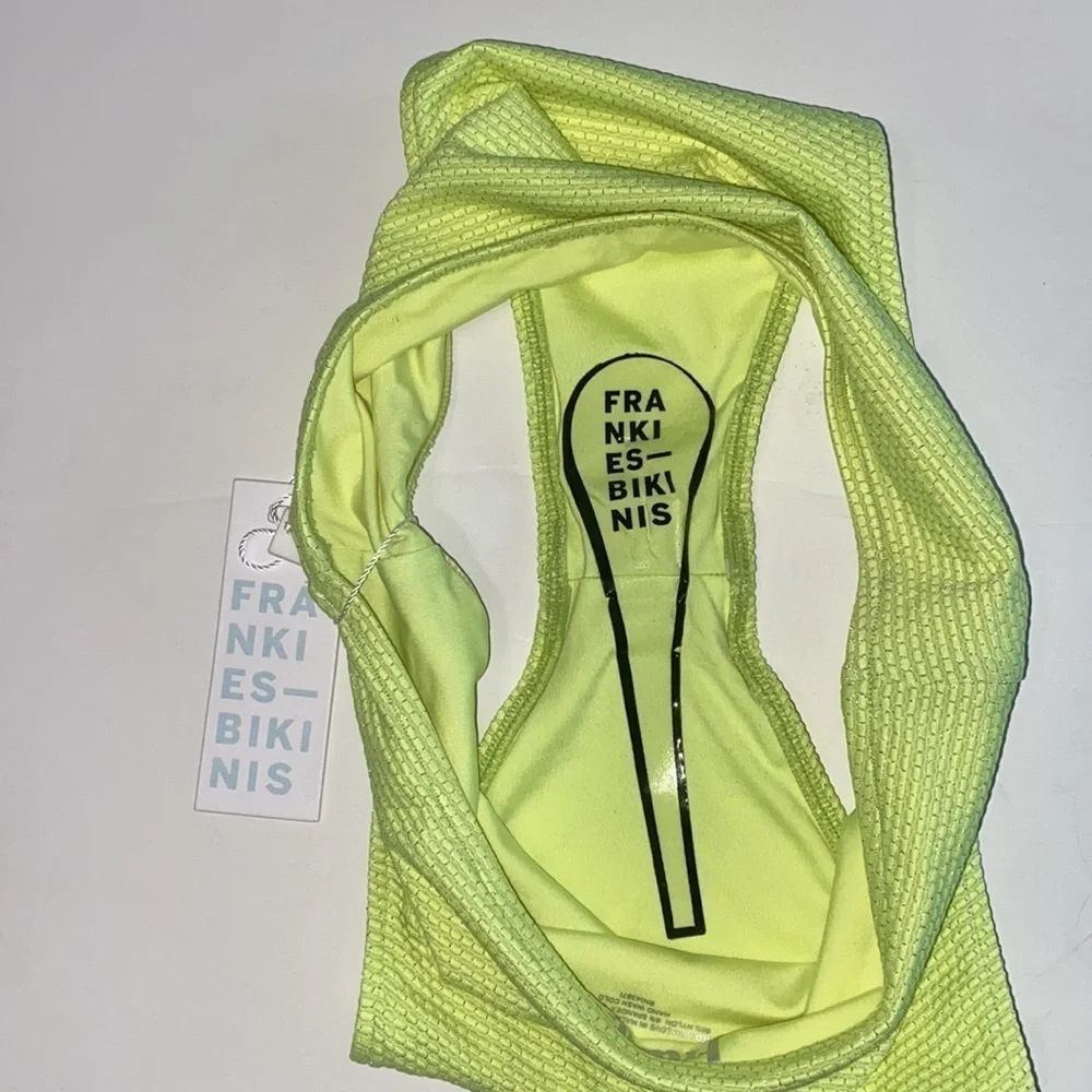 NEW Frankie’s Bikinis Grotto High Waisted Metallic Sundance Bikini Swim Bottoms